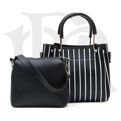 Women's PU Leather Printed Hand Bag Set