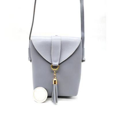 Women's PU Leather Plain Shoulder Bag