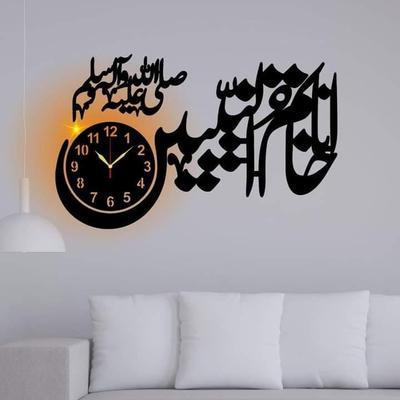 Stylish Backlight Wall Clock - 1 Pc, Accurate Quartz Movement