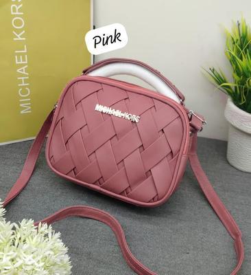 Women's PU Leather Textured Hand Bag