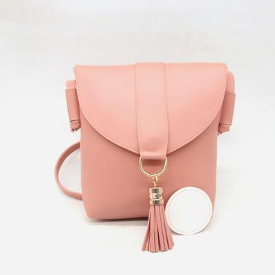 Women's PU Leather Plain Shoulder Bag