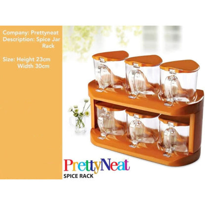 6 Pcs Fashion Style Seasoning Spice Rack Set